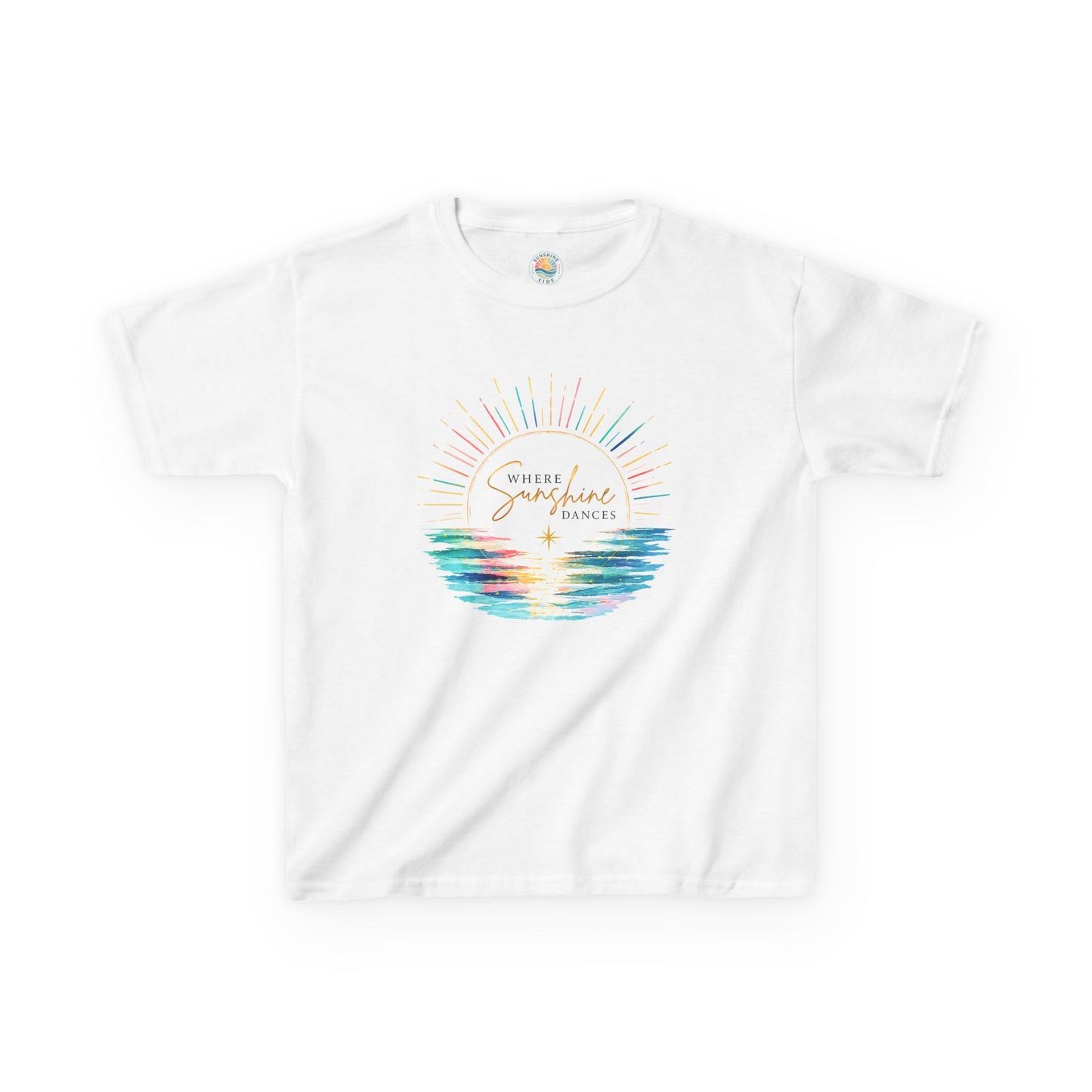 Where Sunshine Dances Kids Tee