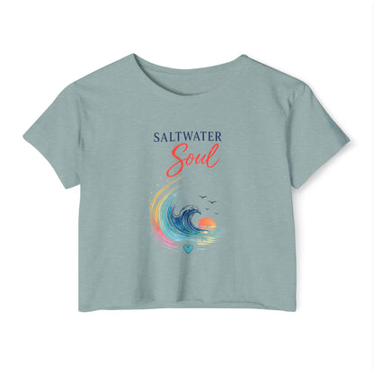 Saltwater Soul Crop Top
