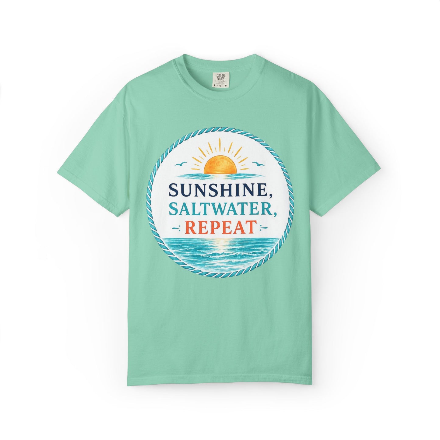 Sunshine, Saltwater, Repeat Comfort Tee