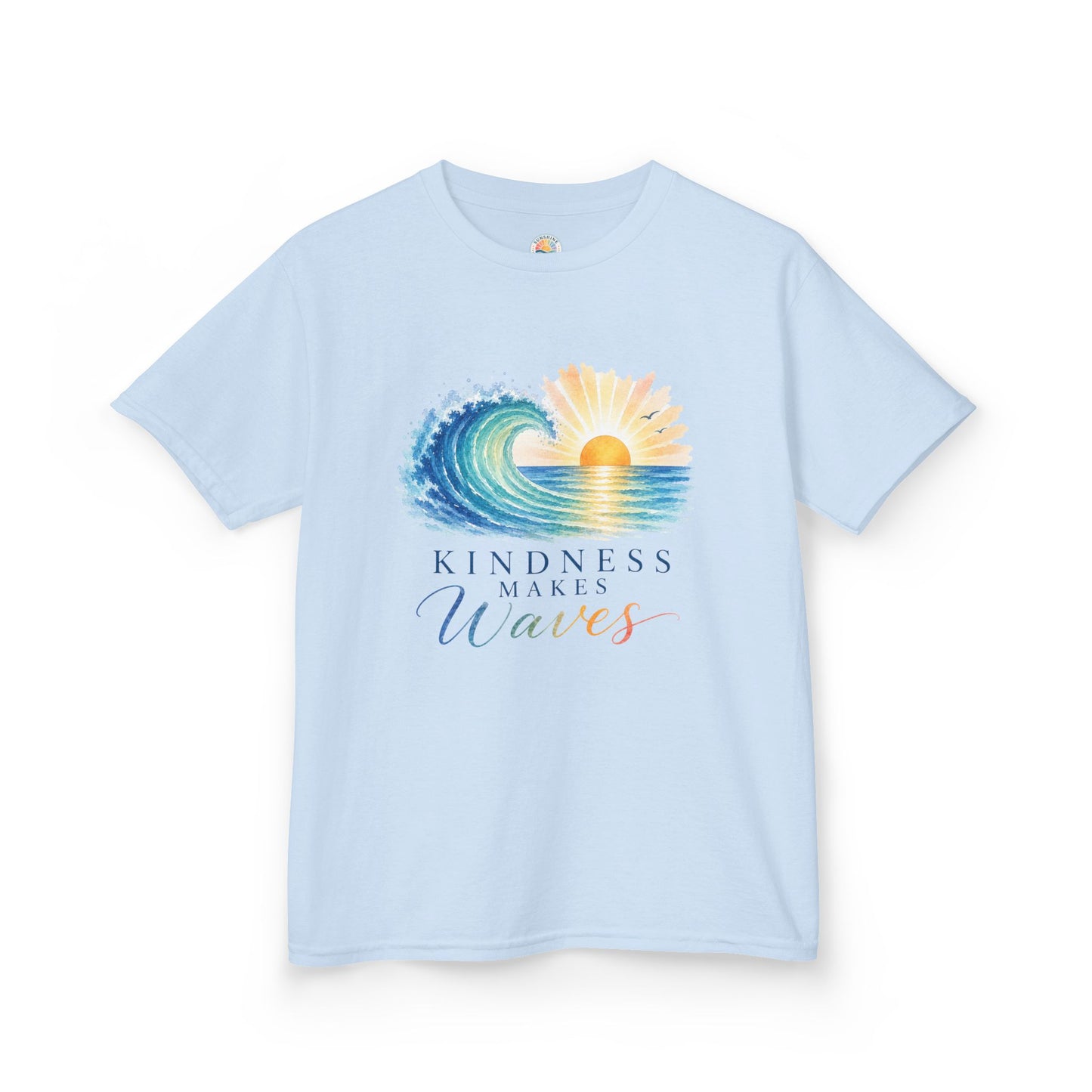 Kindness Makes Waves Kids Tee