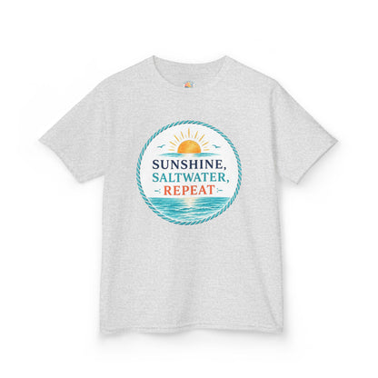 Sunshine, Saltwater, Repeat Kids Tee
