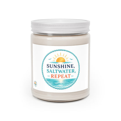 Sunshine, Saltwater, Repeat Scented Soy 9 oz Candle
