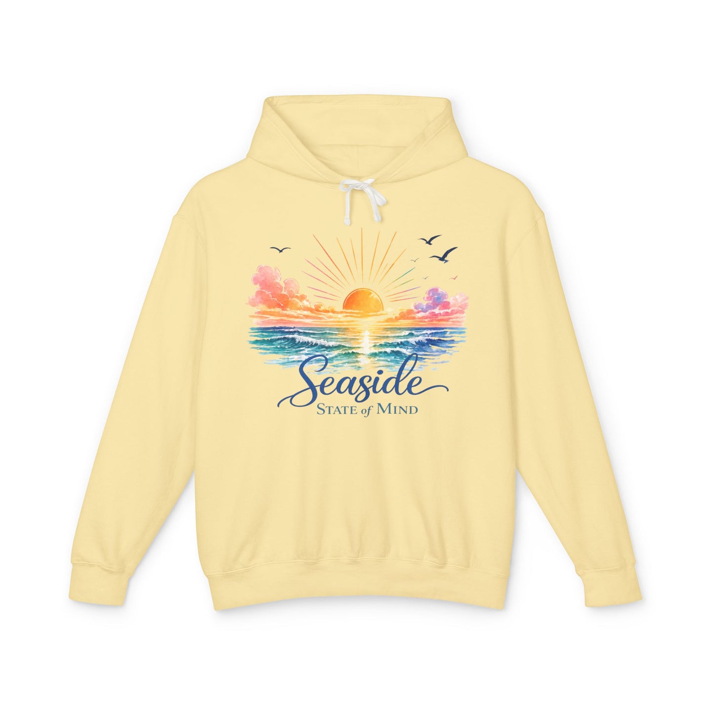 Seaside State Of Mind Comfort Hoodie