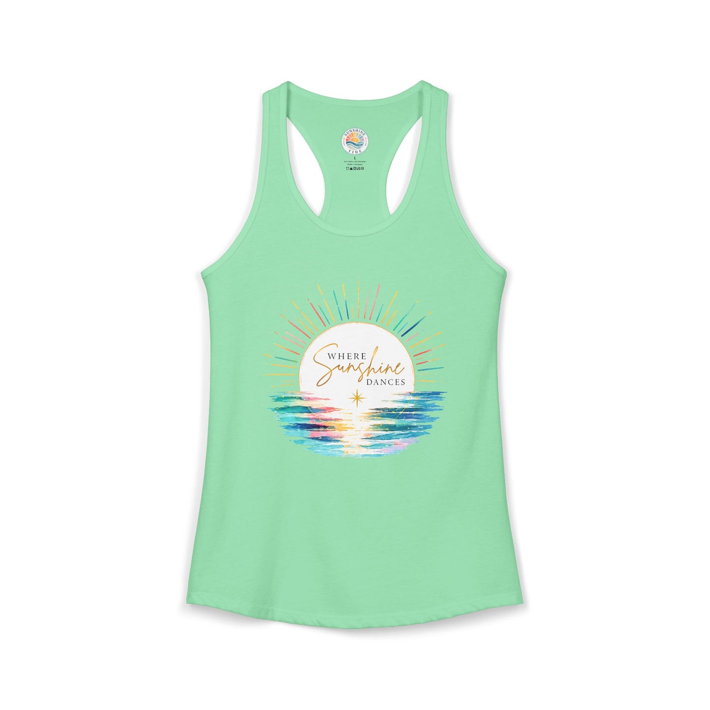 Where Sunshine Dances Women's Tank
