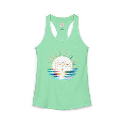 Where Sunshine Dances Women's Tank
