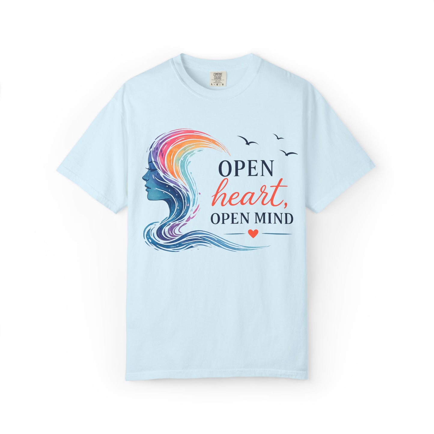 Open Heart, Open Mind Comfort Tee