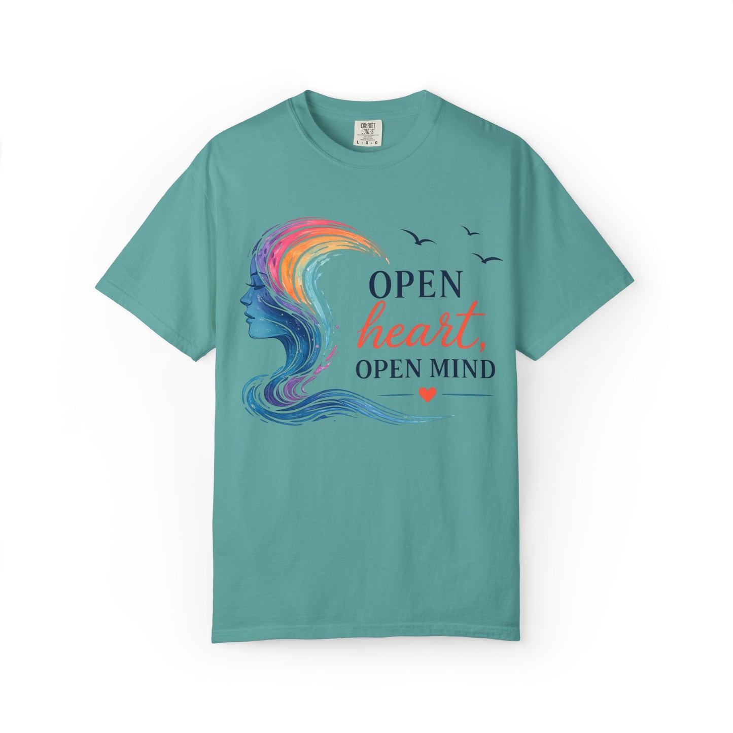 Open Heart, Open Mind Comfort Tee