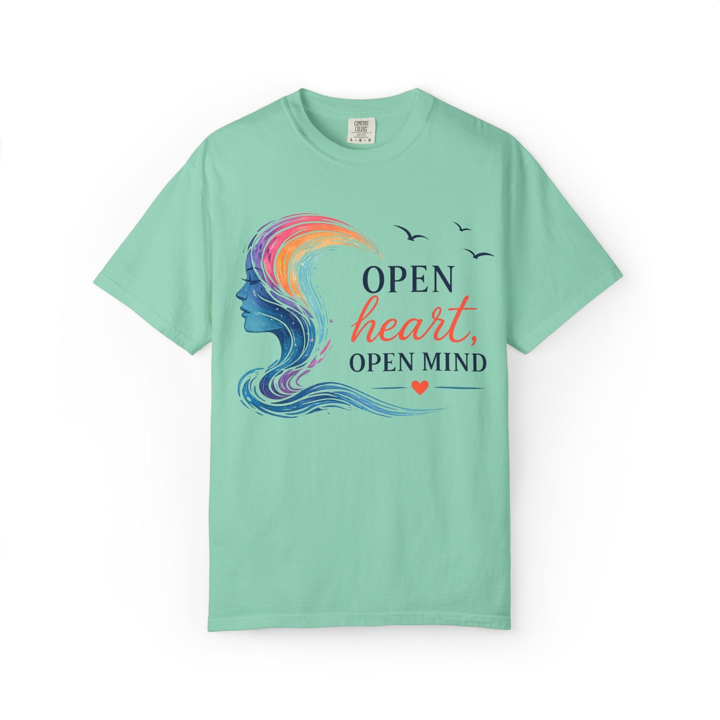 Open Heart, Open Mind Comfort Tee