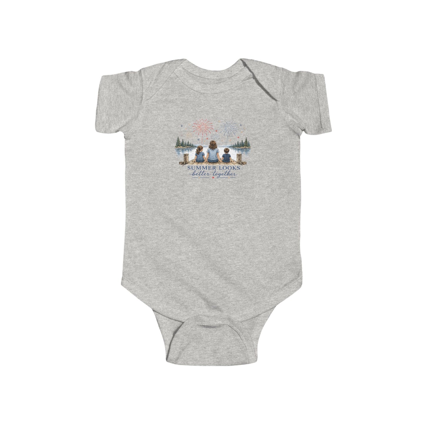 Summer Is Better Together Baby Onesie