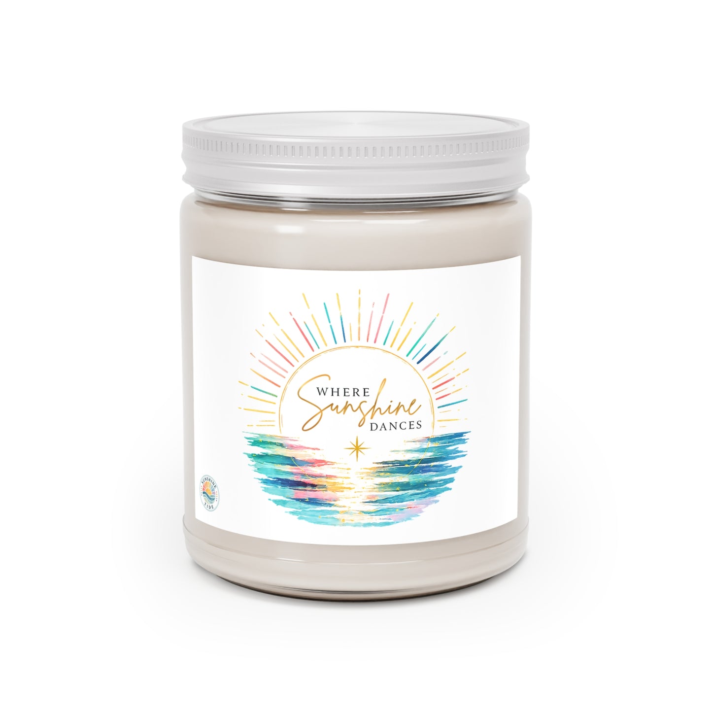 Where Sunshine Dances Scented Soy 9 oz Candle