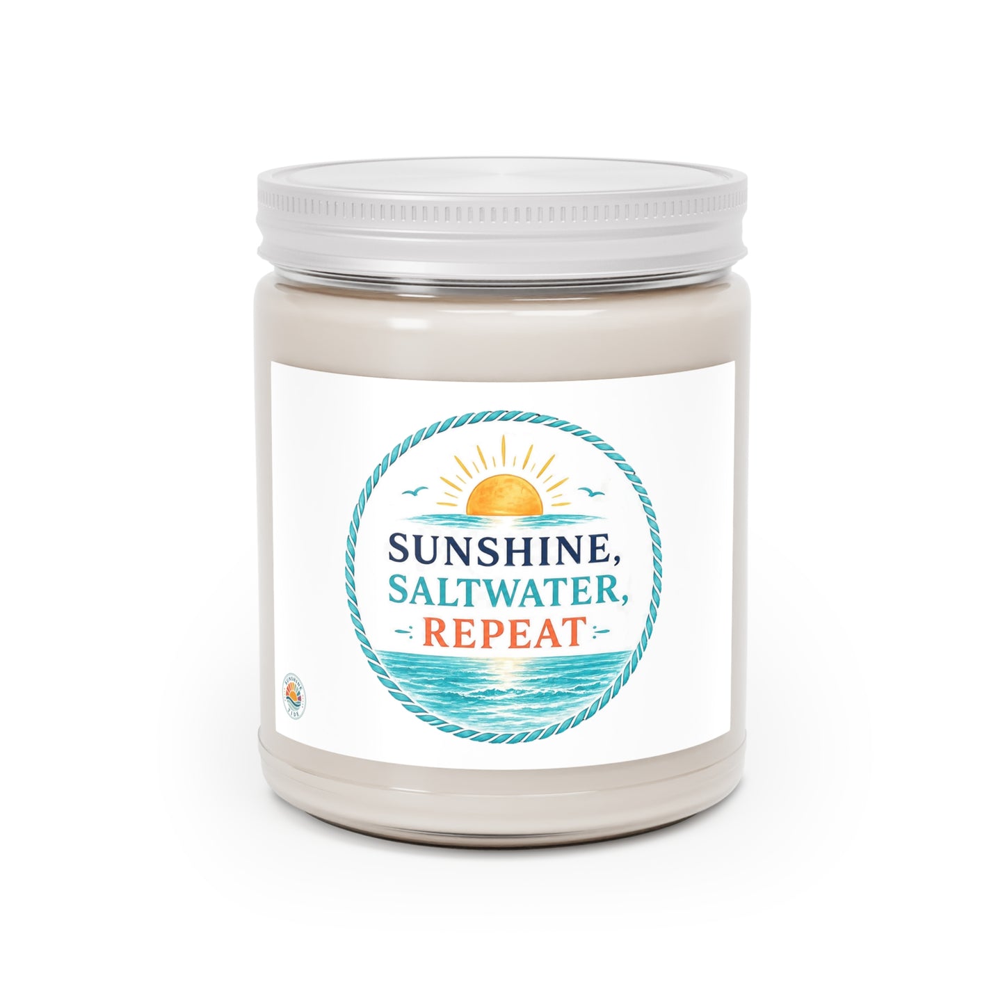 Sunshine, Saltwater, Repeat Scented Soy 9 oz Candle
