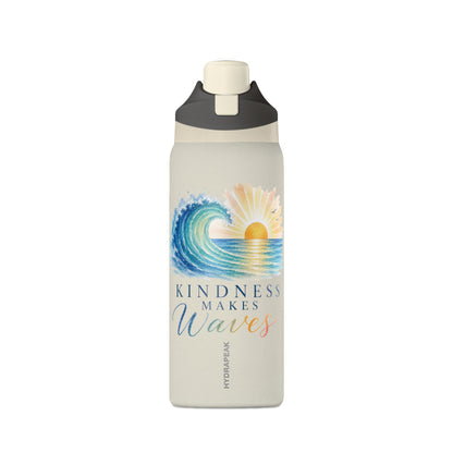 Kindness Makes Waves 32 oz Water Bottle