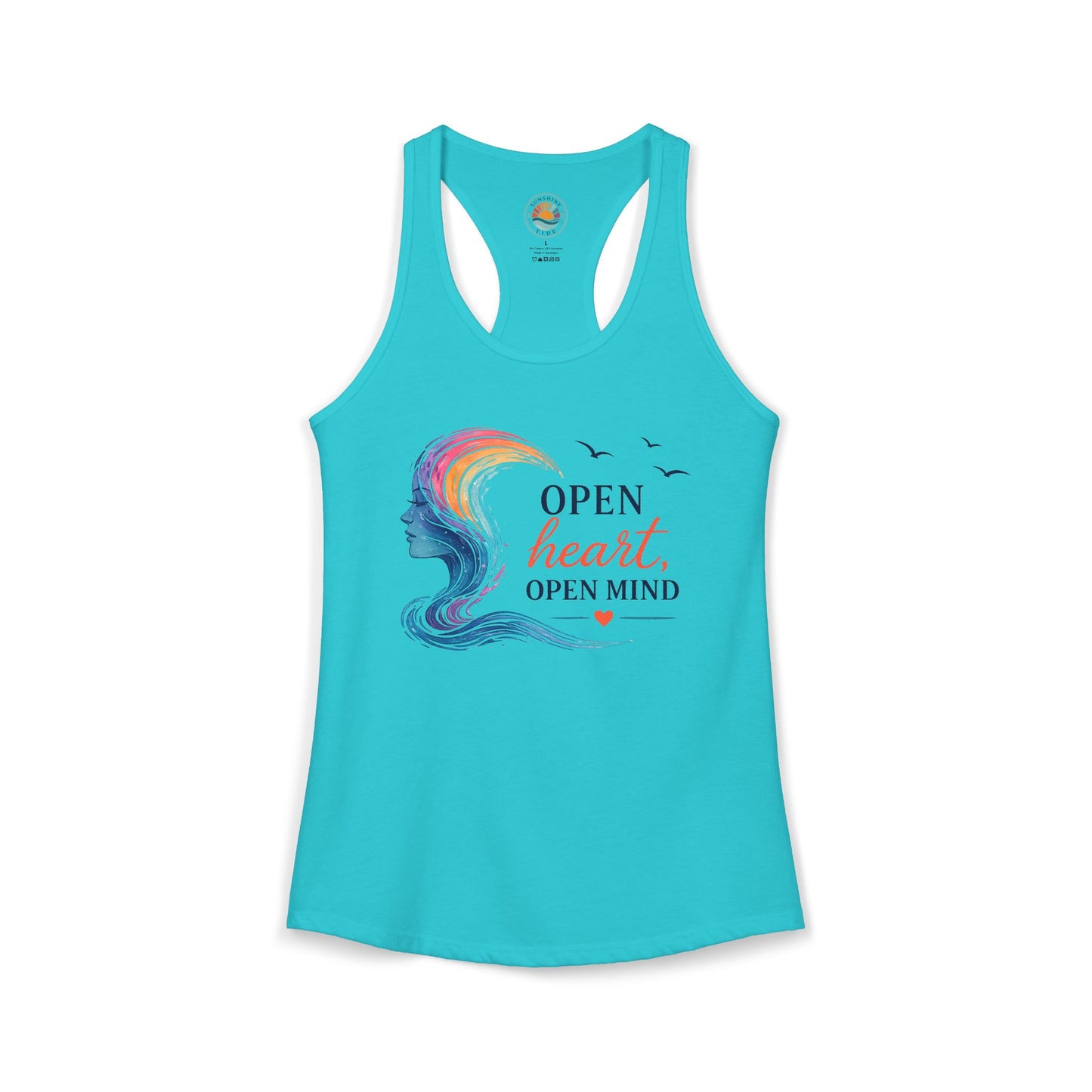 Open Heart, Open Mind Women's Tank