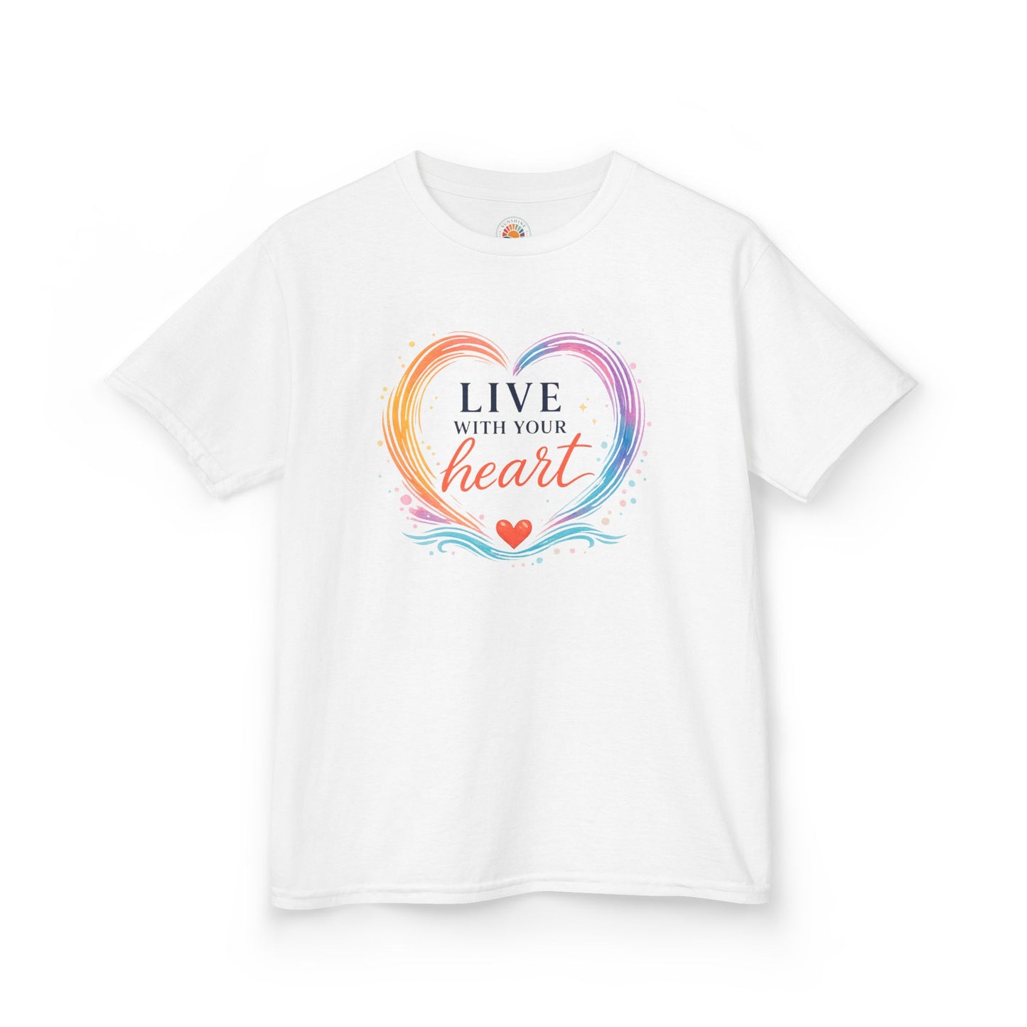Live With Your Heart Kids Tee