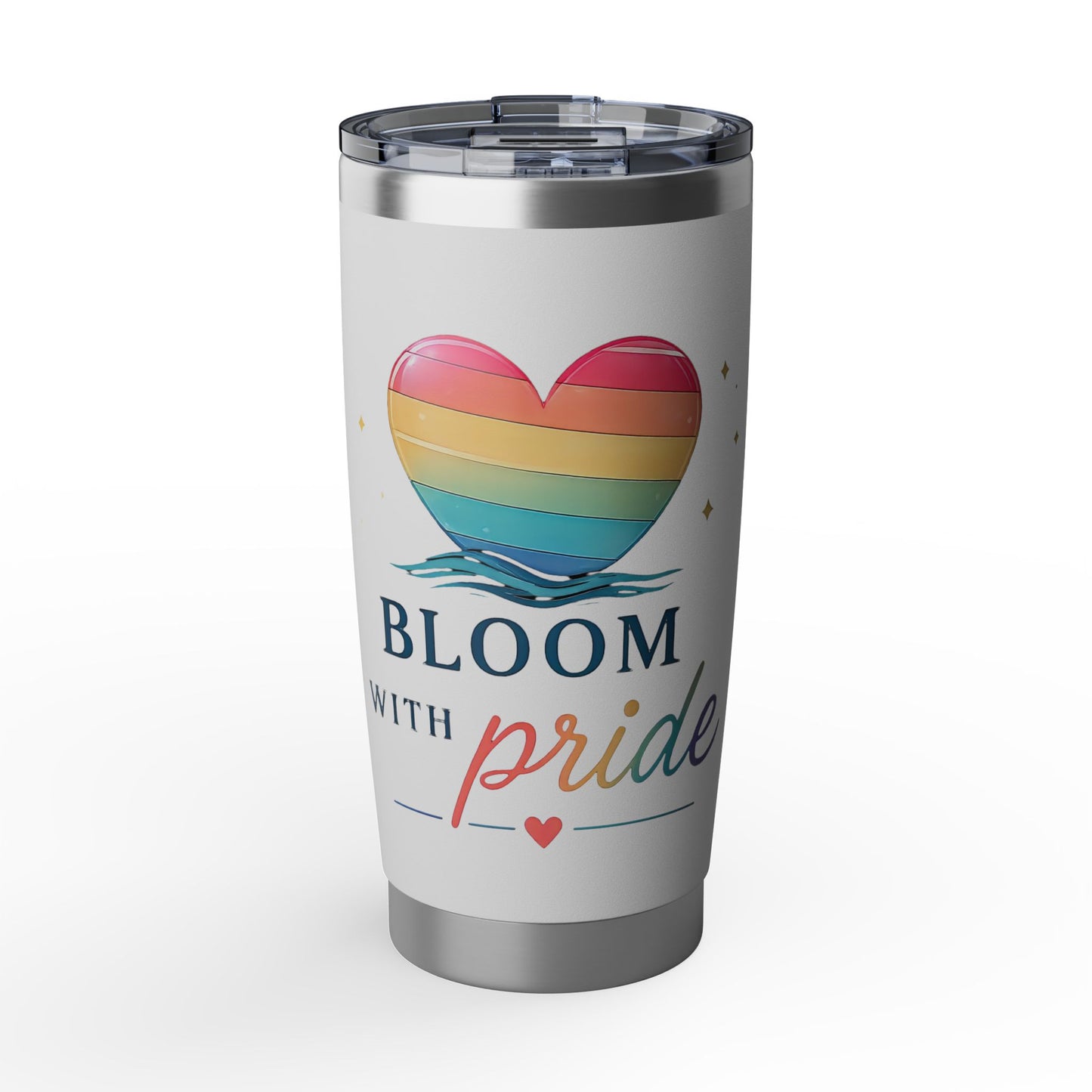 Bloom With Pride 20 oz Tumbler