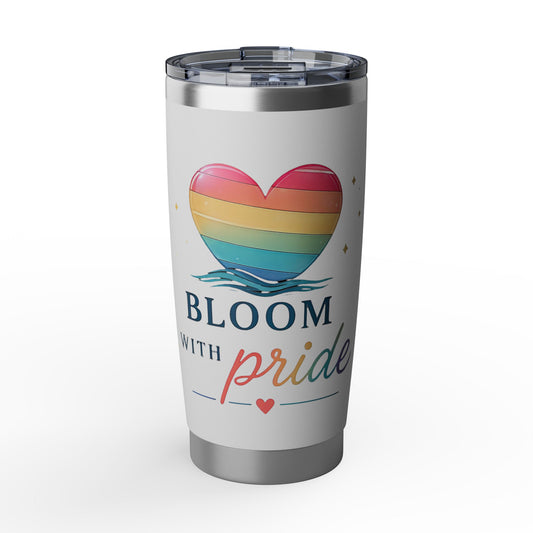 Bloom With Pride 20 oz Tumbler