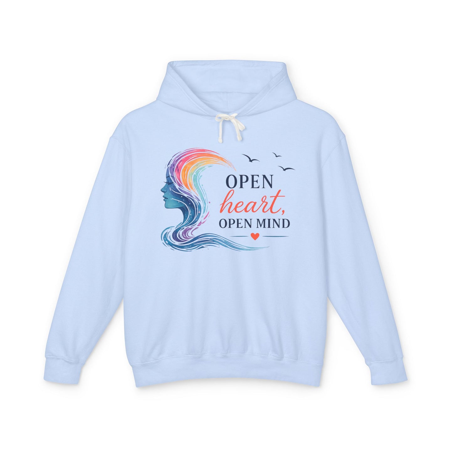 Open Heart, Open Mind Comfort Hoodie