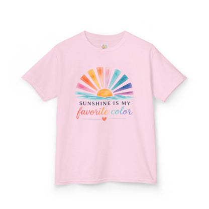 Sunshine Is My Favorite Color Kids Tee