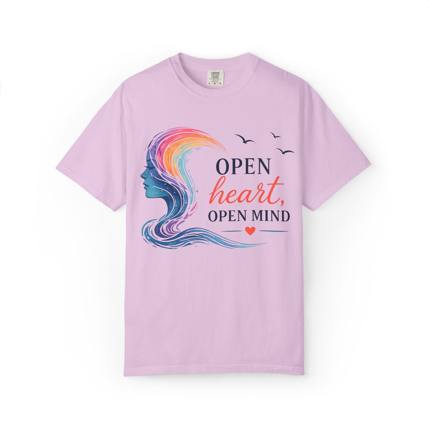 Open Heart, Open Mind Comfort Tee