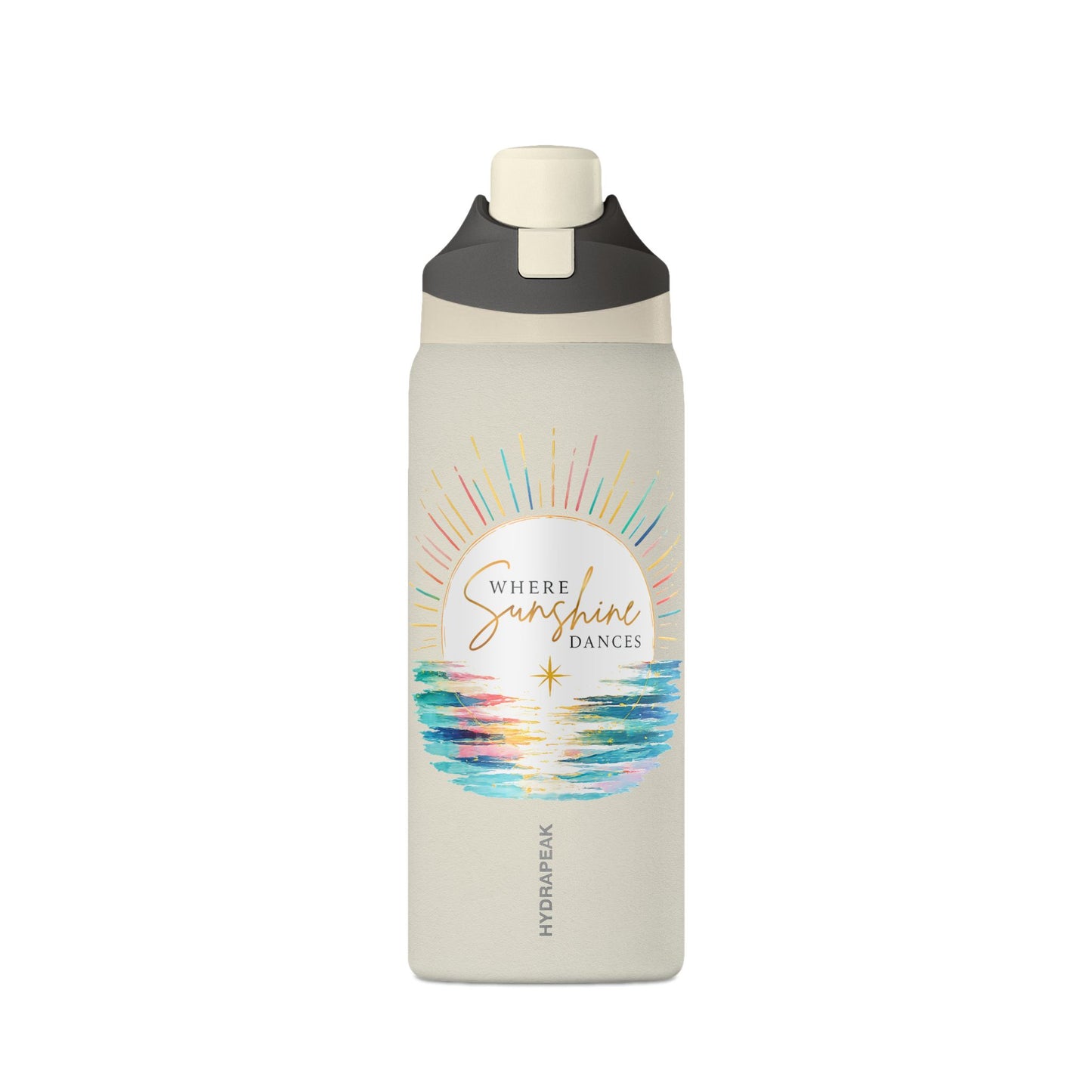 Where Sunshine Dances 32 oz Water Bottle