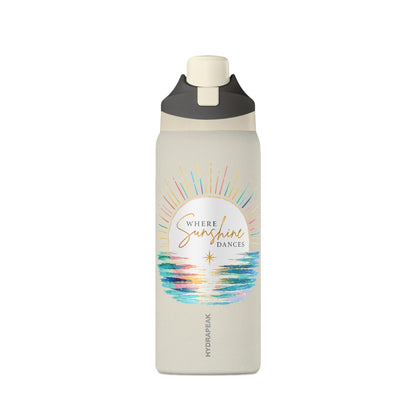 Where Sunshine Dances 32 oz Water Bottle