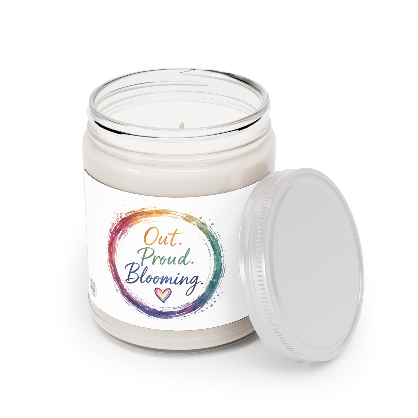 Out. Proud. Blooming. Scented Soy 9 oz Candle