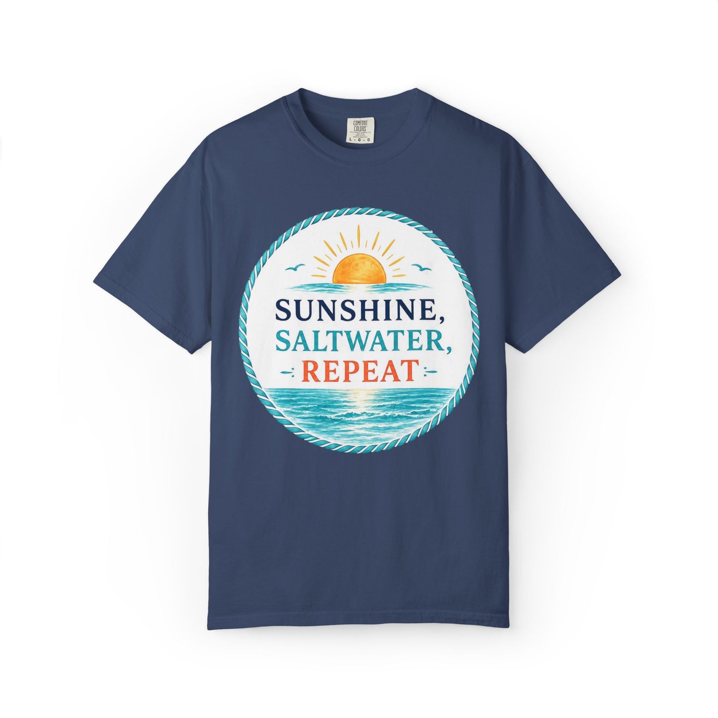 Sunshine, Saltwater, Repeat Comfort Tee