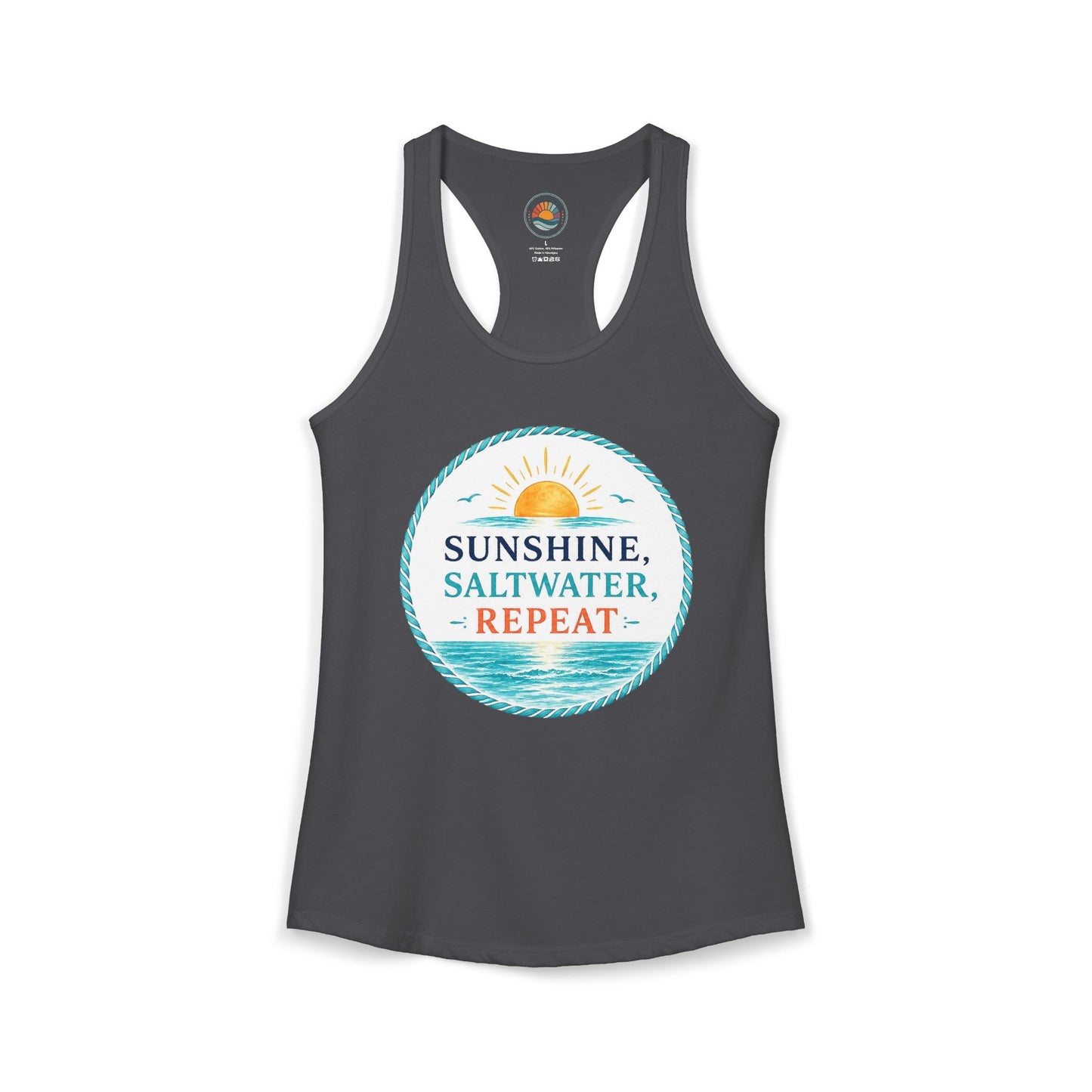 Sunshine, Saltwater, Repeat Women's Tank