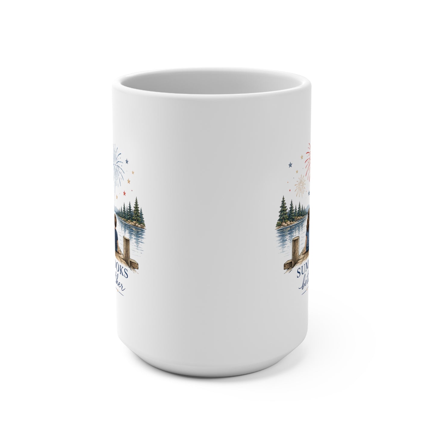Summer Looks Better Together 15 oz Mug