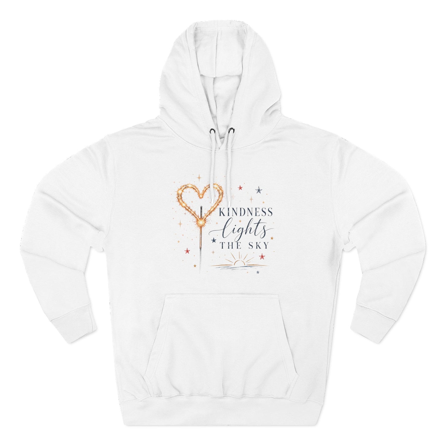 Kindness Lights The Sky Mid-Heavyweight Hoodie