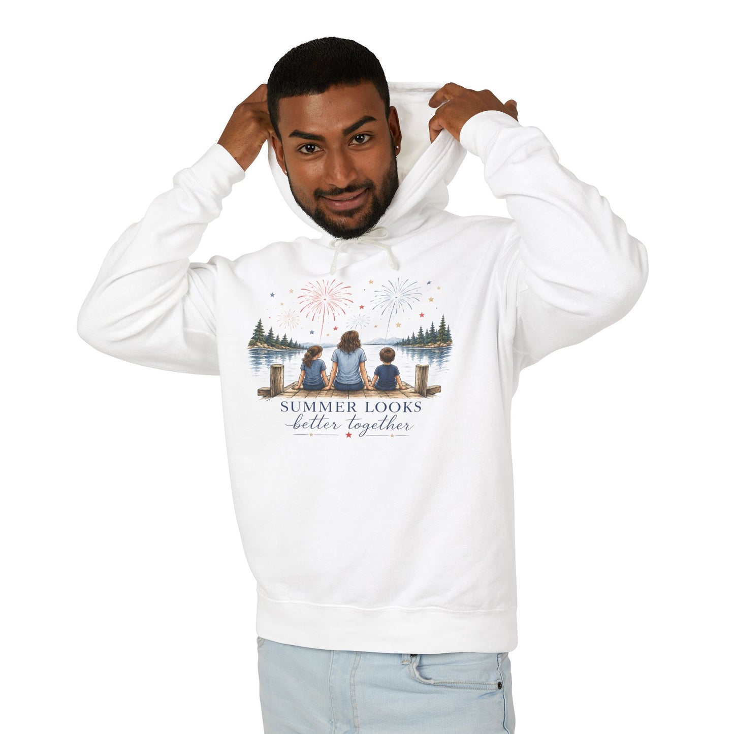Summer Looks Better Together Comfort Hoodie