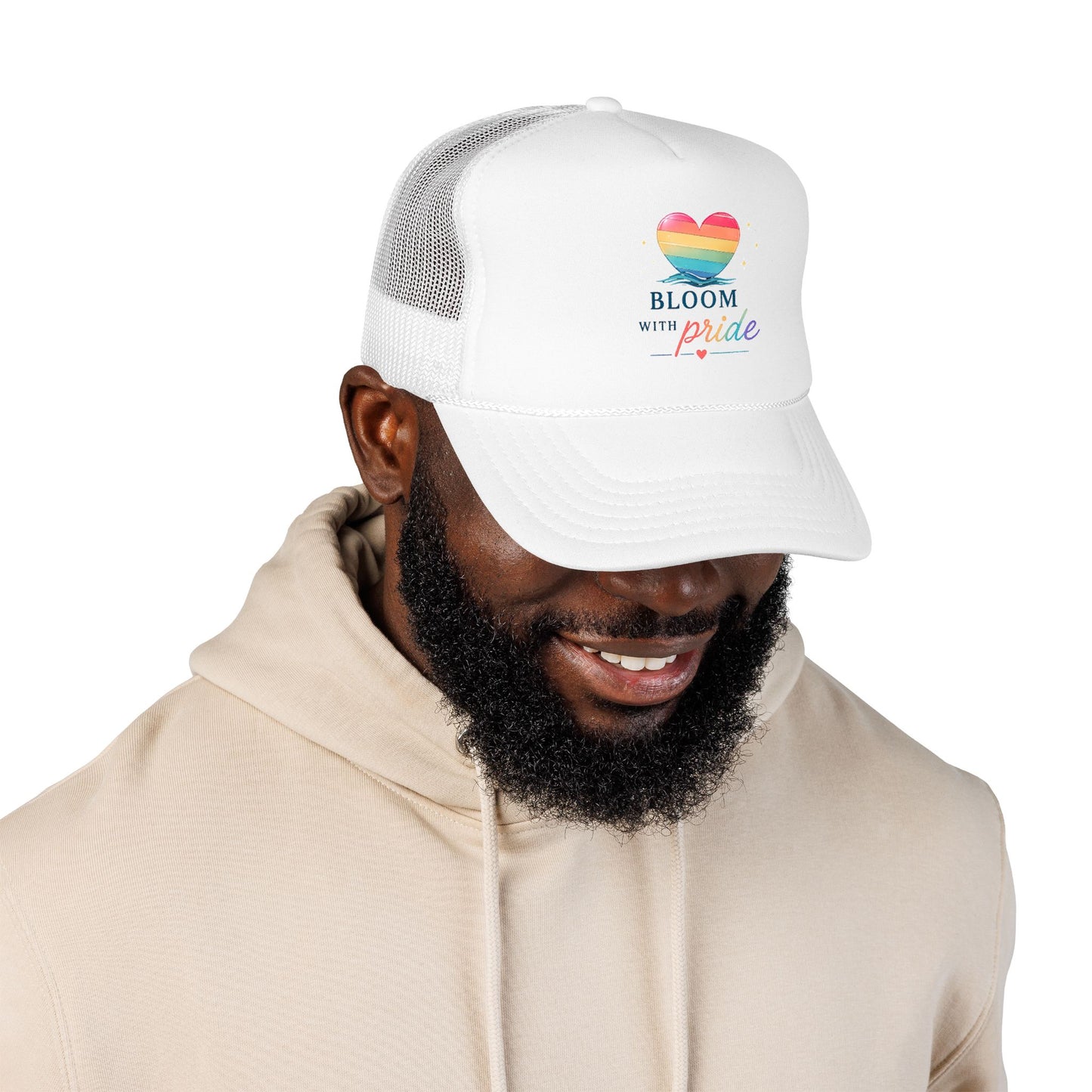 Bloom With Pride Trucker Hat