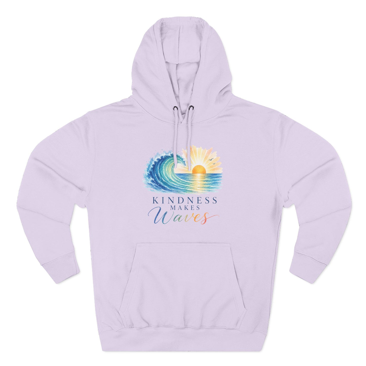 Kindness Makes Waves Mid-Heavyweight Hoodie