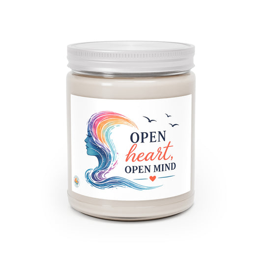 Open Heart, Open Mind Scented Soy 9 oz Candle