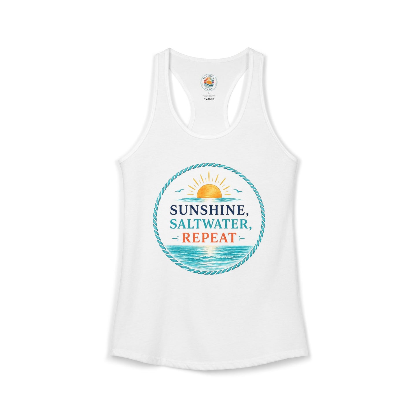 Sunshine, Saltwater, Repeat Women's Tank