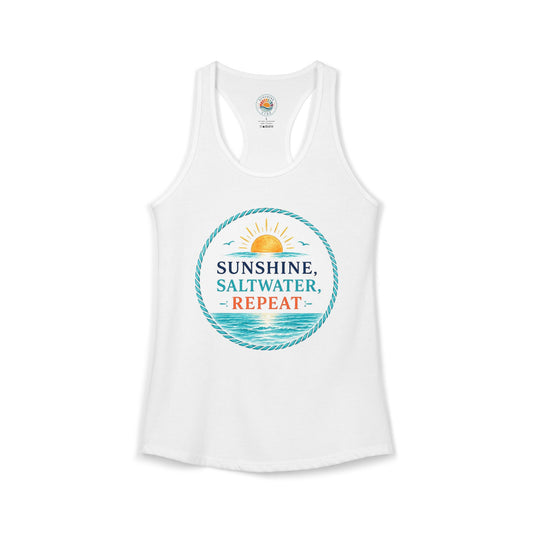 Sunshine, Saltwater, Repeat Women's Tank