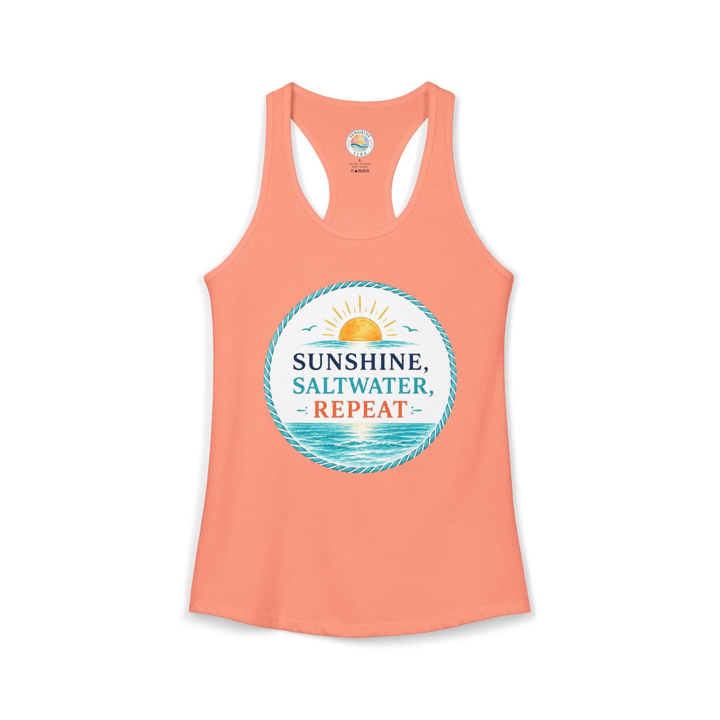 Sunshine, Saltwater, Repeat Women's Tank