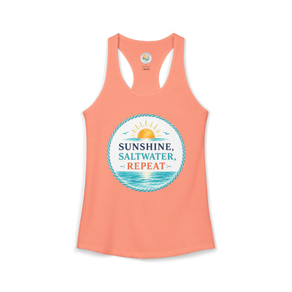 Sunshine, Saltwater, Repeat Women's Tank