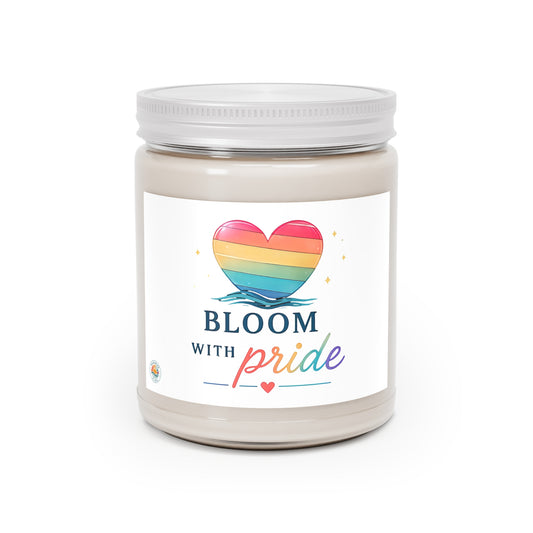 Bloom With Pride Scented Soy 9 oz Candle