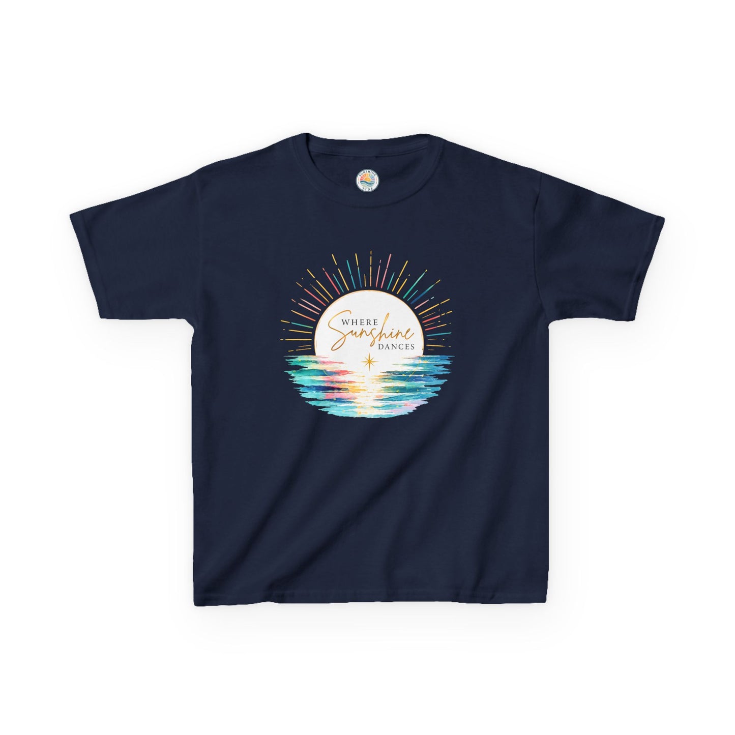 Where Sunshine Dances Kids Tee
