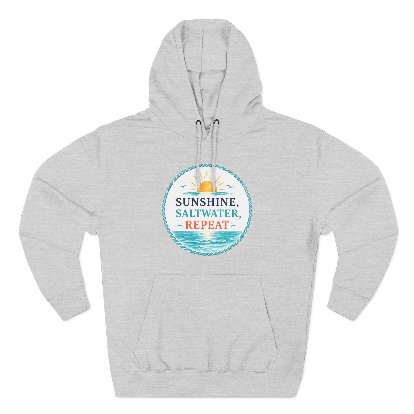 Sunshine, Saltwater, Repeat Mid-Heavyweight Hoodie