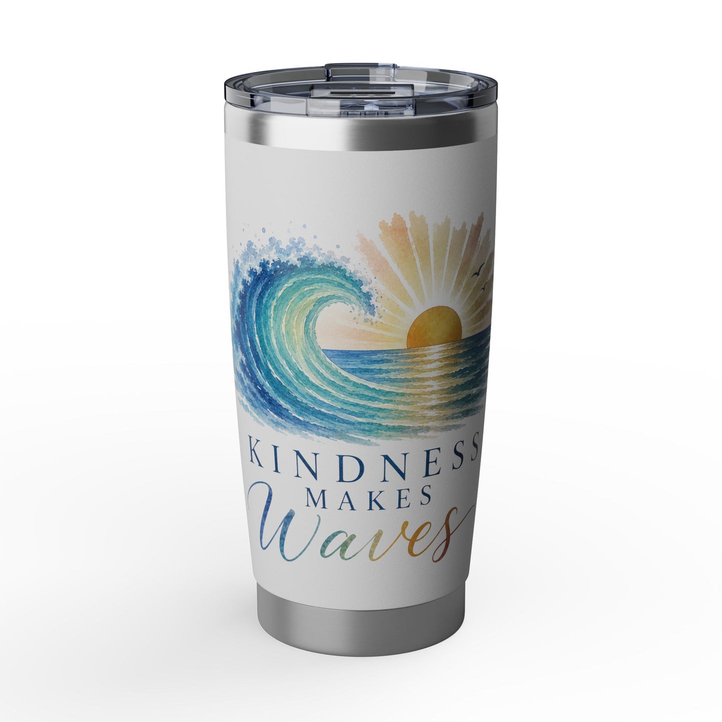 Kindness Makes Waves 20 oz Tumbler