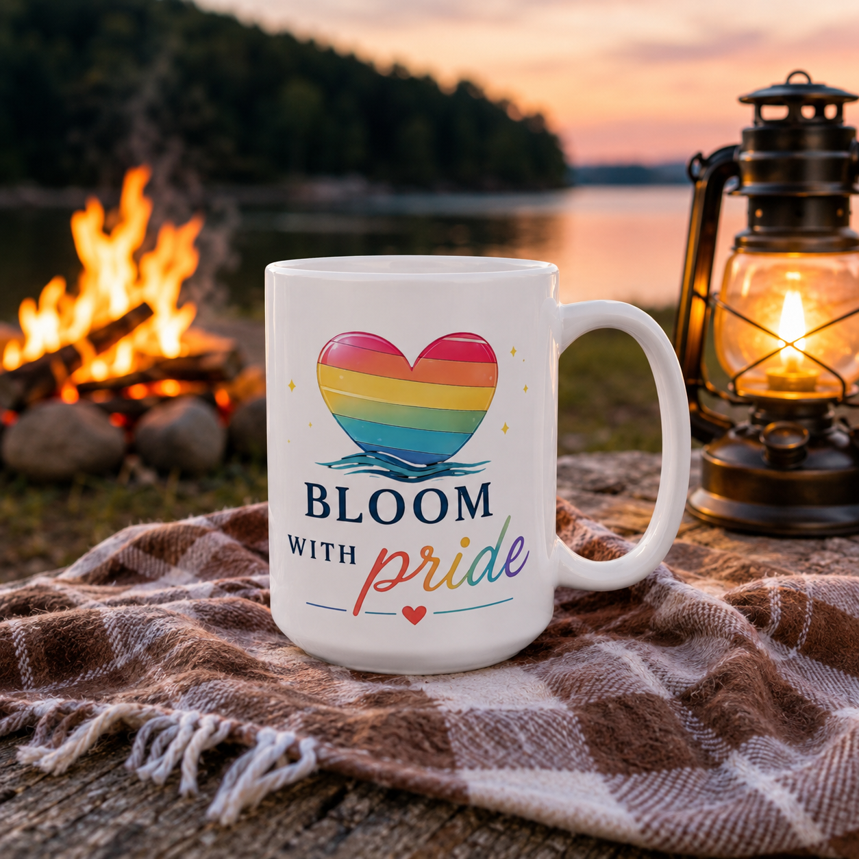 Bloom With Pride 15oz Mug