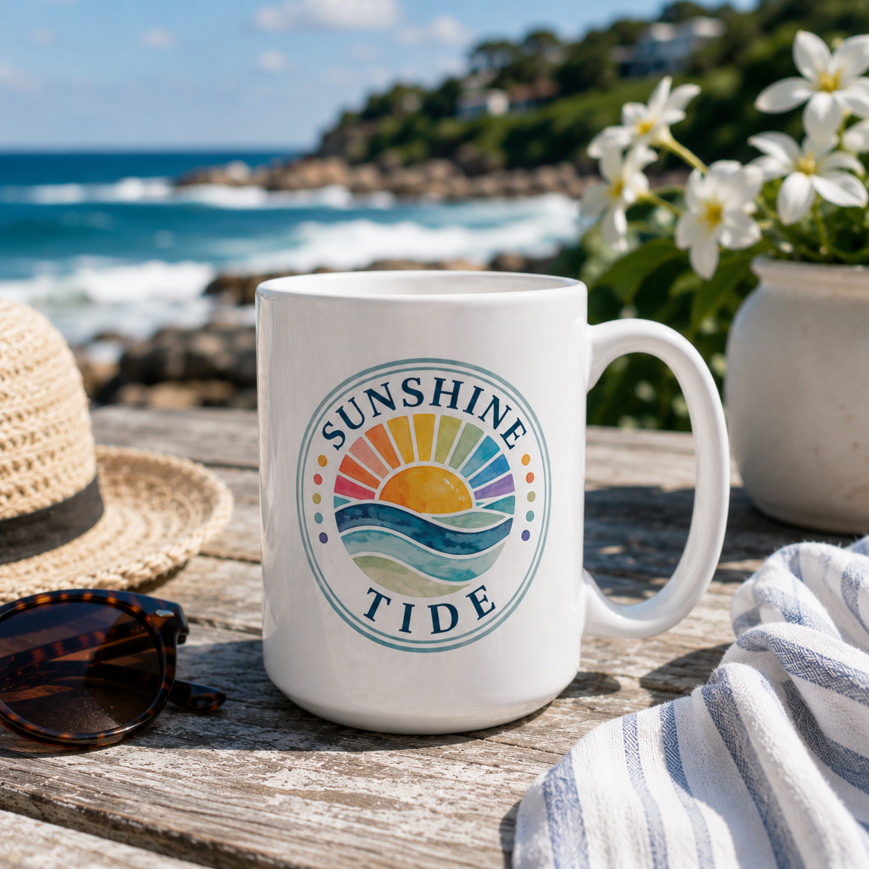 Sunshine Tide Flagship 15 oz Mug