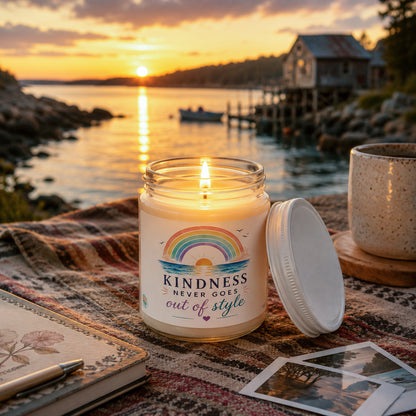 Kindness Never Goes Out Of Style Scented Soy 9 oz Candle