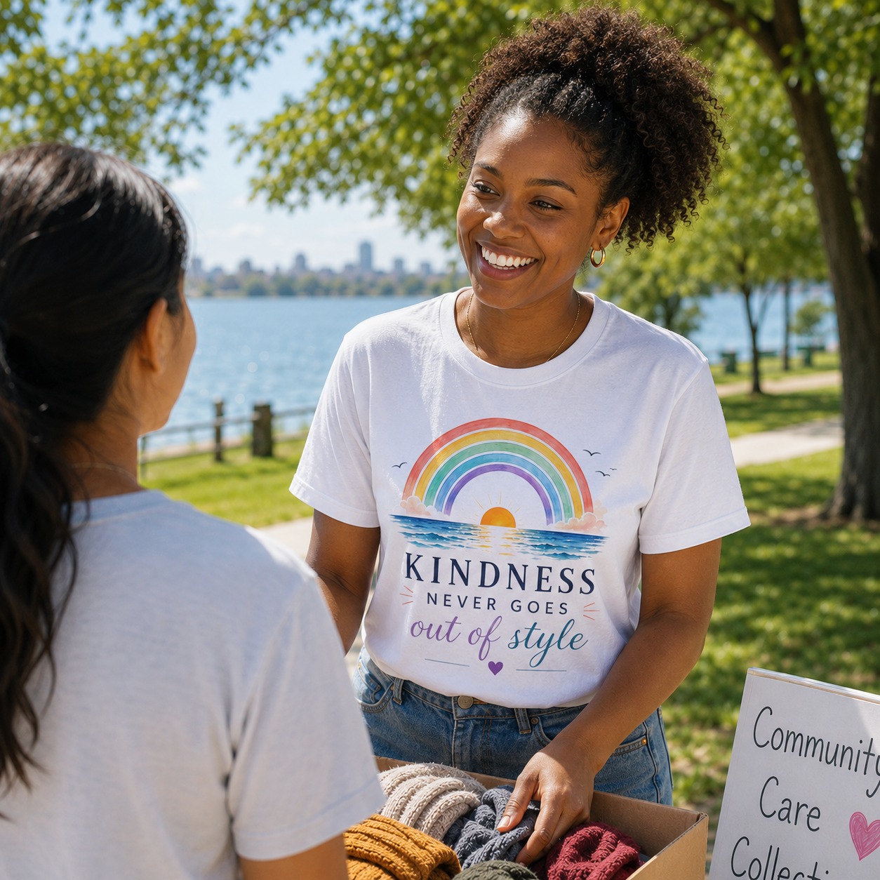 Kindness Never Goes Out Of Style Comfort Tee