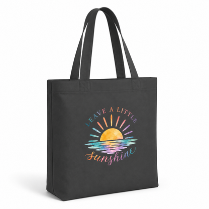 Leave A Little Sunshine Canvas Tote Bag