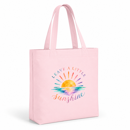 Leave A Little Sunshine Canvas Tote Bag