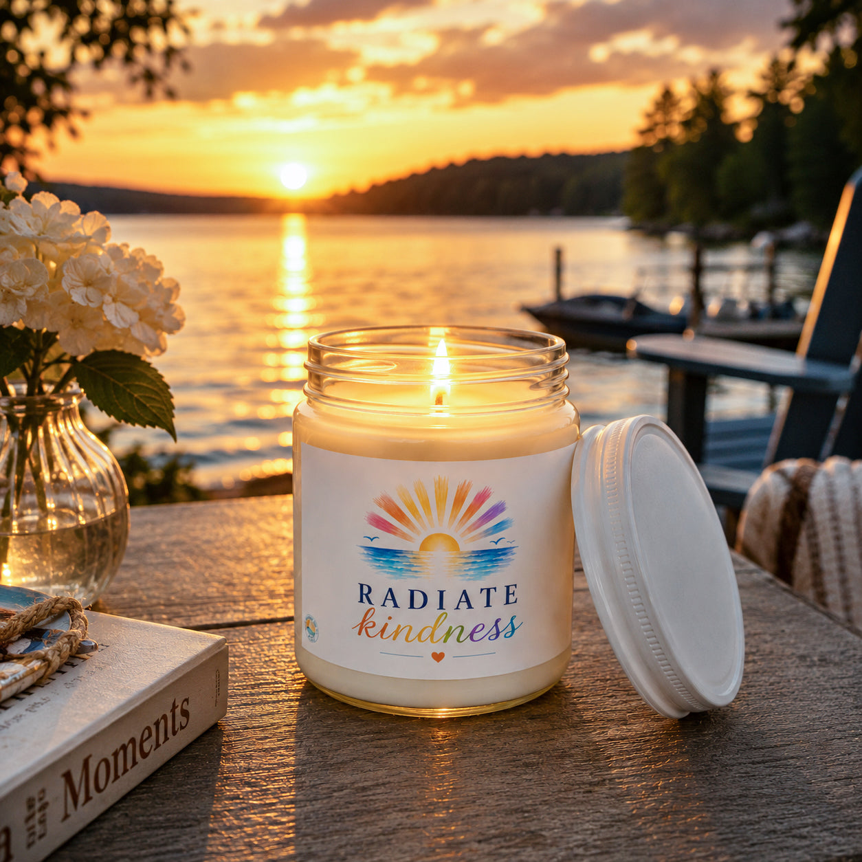 Radiate Kindness Scented Soy 9 oz Candle