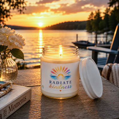 Radiate Kindness Scented Soy 9 oz Candle